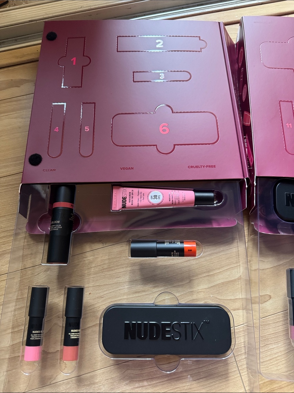 NUDESTIX 12 days of Blush Advent Calendar